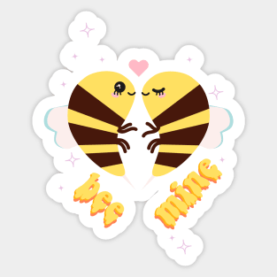 Bee Mine Sticker
